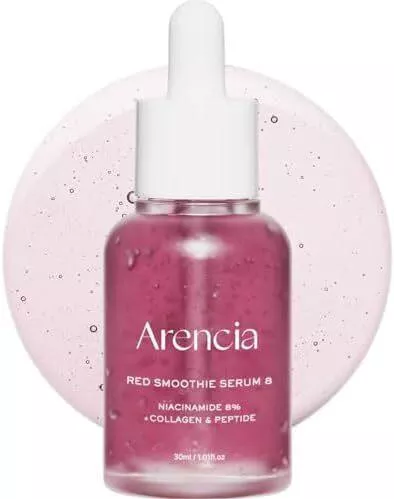 Arencia Fresh Red Smoothie Serum 8 Αντιγηραντικό Serum Προσώπου με Νιασιναμίδη για Σύσφιξη 30ml