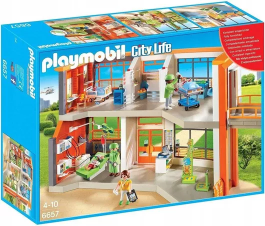 Playmobil City Life Μεγάλη Παιδιατρική Κλινική για 4-10 ετών