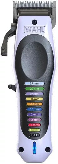 Wahl Professional Color Pro® Lithium Σετ Επαναφορτιζόμενης Κουρευτικής Μηχανής Λευκό