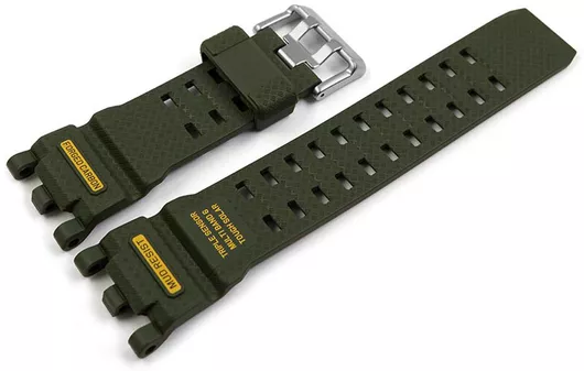 Λουράκι Ρολογιού Casio Καουτσούκ Πράσινο