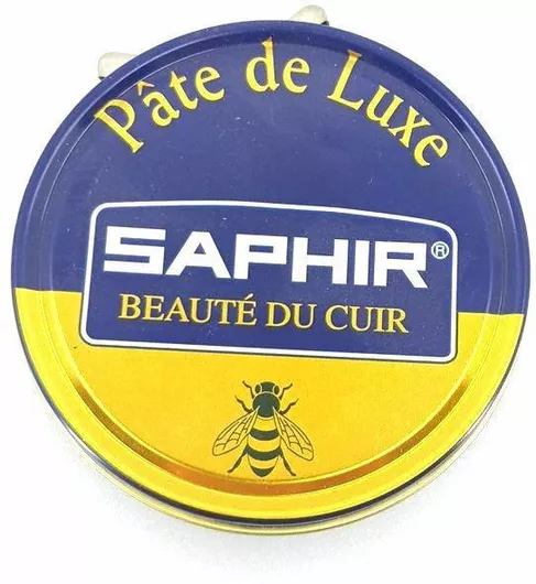 Saphir Pâte De Luxe 50ml Navy Blue 06 Shoe Polish Paste
