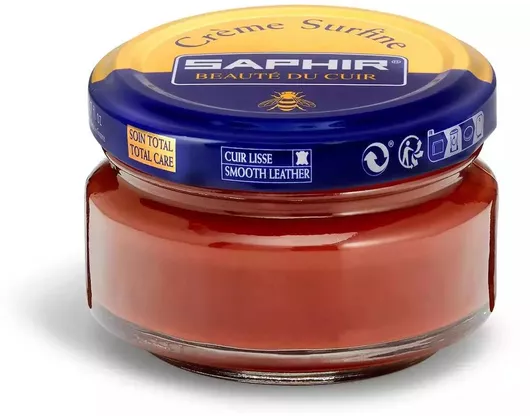 Βαφή Υποδημάτων Saphir Créme Surfine 50ml Light Tobacco Brown 36 Απόχρωση: Light Tobacco Brown 36