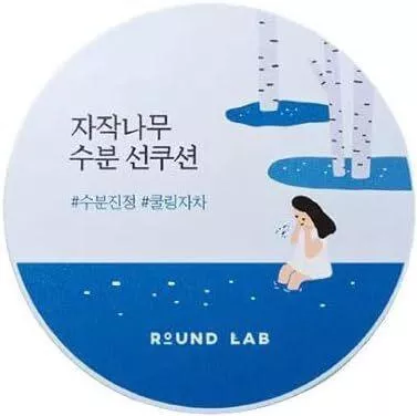 Round Lab Birch Juice Moisutrizing Sun Cushion Αντηλιακή Πούδρα SPF50+ 15gr