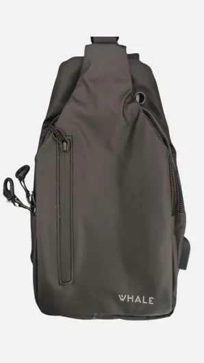 Ανδρική Τσάντα Στήθους Whale Charcoil