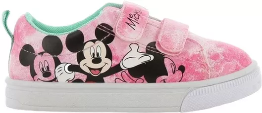 Mickey Mouse Clubhouse Παιδικά Sneakers με Σκρατς Ροζ