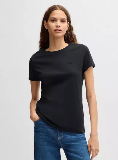 Hugo Boss Γυναικείο T-shirt Σκούρο Μπλε
