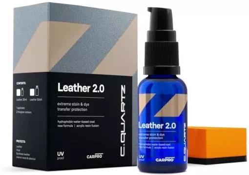 CarPro Υγρό Καθαρισμού για Δερμάτινα Μέρη CQuartz Leather 2.0 30ml