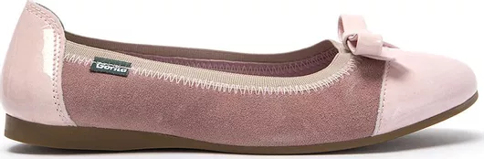 Gorilla Παιδικές Μπαλαρίνες Suede Ροζ 24234