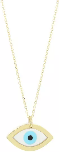 Κολιέ Q-Jewellery ΜατάκιΧρυσό 14Κ