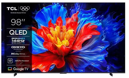TCL Smart Τηλεόραση 98" 4K UHD QLED P8K HDR 202598P8K