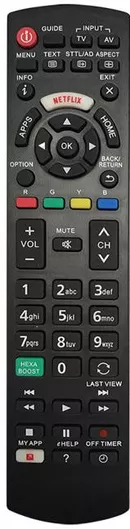 Panasonic Συμβατό Τηλεχειριστήριο 45984 για Τηλεοράσεις Panasonic