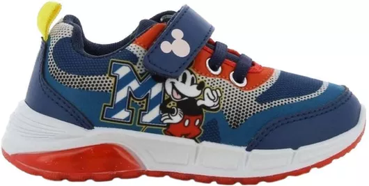 Disney Παιδικά Sneakers με Φωτάκια Μπλε
