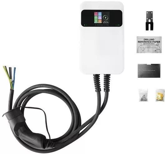 Σταθμός Φόρτισης Ηλεκτρικών Αυτοκινήτων Besen Επιτοίχιος 11kW Type 2 SQ20-11KW-APP