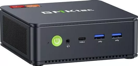 Mini PC GMKtec M5 Plus Ryzen 7 5825U /32GB DDR4 /1TB SSD /W11 Pro Μαύρο
