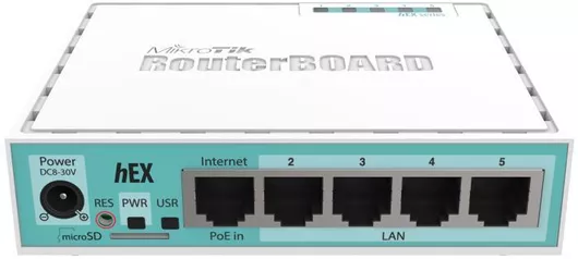 Router Mikrotik RB750GR3 με 5 Θύρες Ethernet 