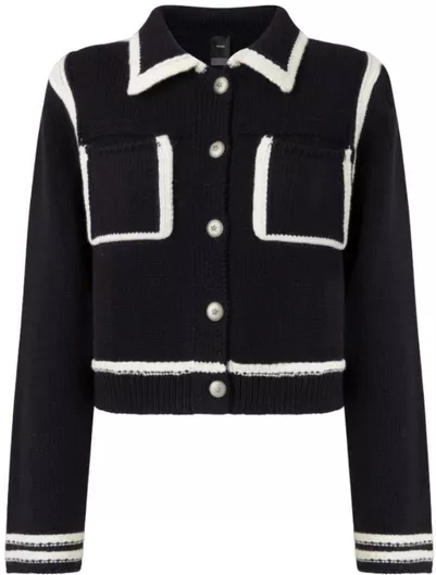 Γυναικεία Πλεκτή Ζακέτα Navy Blue