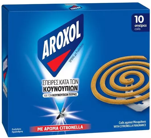 Φιδάκια Aroxol για Κουνούπια 10τμχ.