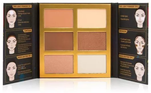 J.cat Beauty Symphony Face Obsession Contour Palette 102 Medium Dark 27.5g