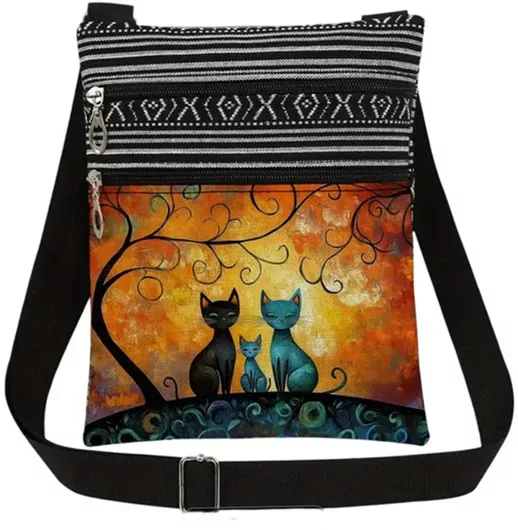 Γυναικεία Τσάντα Χιαστί λευκή