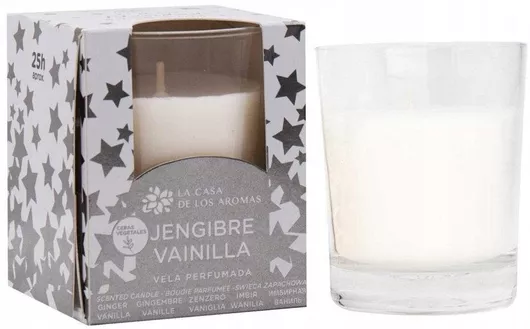Αρωματικό Κερί La Casa de los Aromas 120gr Λευκό