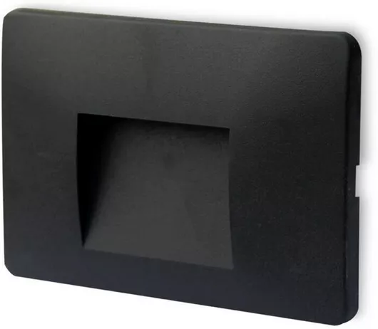 Επιτοίχιο Εξωτερικό Φωτιστικό Braytron LED IP65 3W με Θερμό Λευκό Φως 8.5x13.4cm