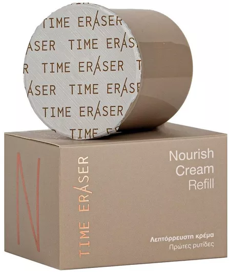 Κρέμα Προσώπου Medisei Time Eraser Nourish Refill Ημέρας για Αντιγήρανση & Ανάπλαση 50ml
