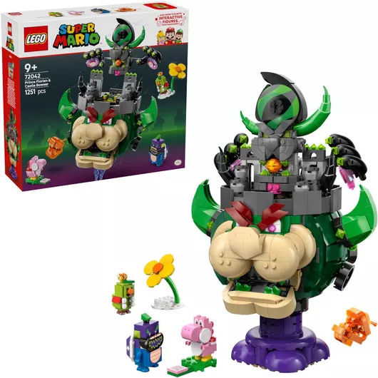 Lego Super Mario Prince Florian & Castle Bowser για 9+ Ετών 1251τμχ. 71423