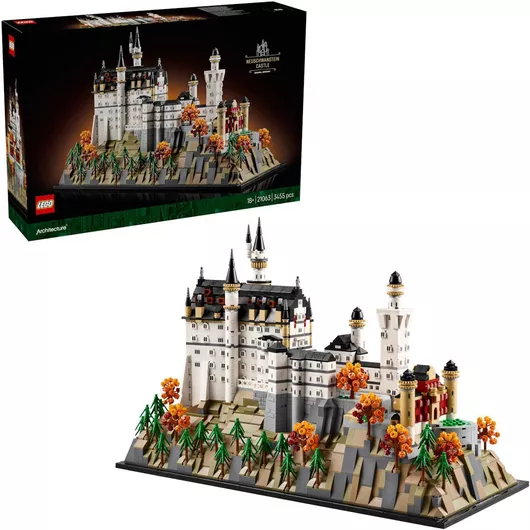 Lego Architecture Neuschwanstein Castle για 18+ Ετών 3455τμχ. 21060