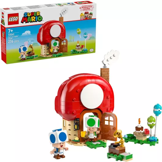 Lego Super Mario Πάρτι Στο Σπίτι Του Toad για 7+ Ετών 276τμχ. 71368