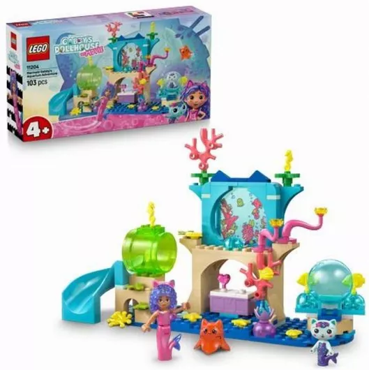 Lego Gabby's Dollhouse Mermaid Gabby's Aquarium Adventure για 4+ Ετών 263τμχ. 10786
