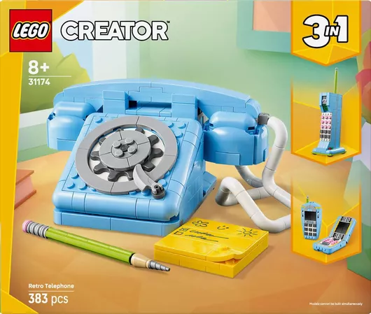 Lego Creator Ρετρό Τηλέφωνο για 8+ Ετών 383τμχ. 31162