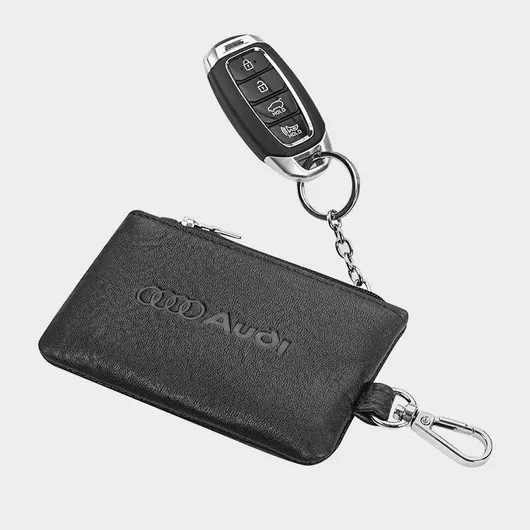 Μπρελόκ Δερμάτινο Audi Auto Set As1803 Μαύρο
