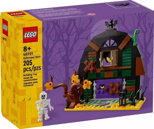 Lego Τουβλάκια Halloween Barn για 8+ Ετών 205τμχ. 60317