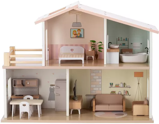 Κουκλόσπιτο FreeOn Ξύλινο