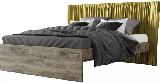 Κρεβάτι Υπέρδιπλο 150x200cm sarris bros queen ash