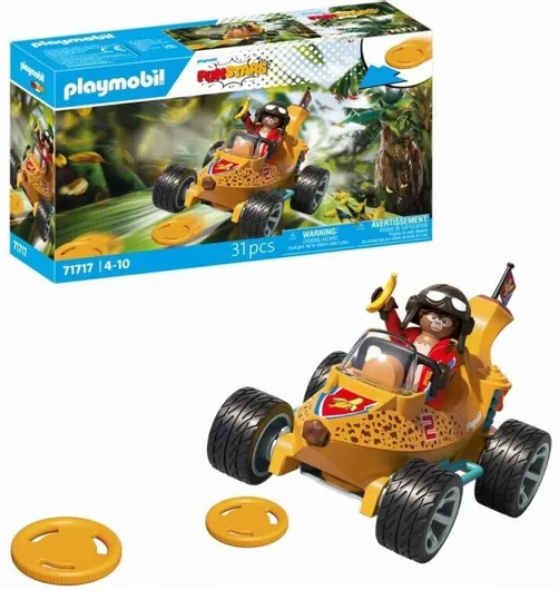 Playmobil Funstars Racing Μπανάνα για 4-10 Ετών 71389