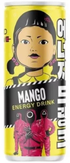Αναψυκτικό Squid Game Mango Energy Drink 250ml