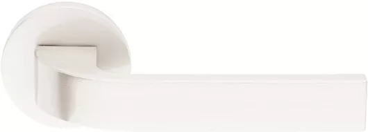 Πόμολο ΕξώπορταςΡοζέτα Ζωγομετάλ 371 Πόμολα Πόρτας – Δεξί Τεμάχιο Λευκό