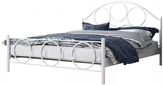 Κρεβάτι Orfeas Μονό Μεταλλικό για Στρώμα 80x200cm Επιλογές Χρώματος