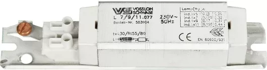 Μετασχηματιστής VK Lighting VK/163711 21096-002618 φωτιστικών στοιχείων λευκό