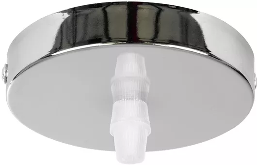 GloboStar 77502 Ροζέτα Οροφής για Φωτιστικά Ασημί 72τμχ ασημί