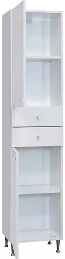 Στήλη Μπάνιου Δαπέδου Μ40xΒ35xΥ184cm Λευκό