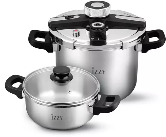 Χύτρες Ταχύτητας Izzy Gourmet Set Quattro 9lt + 5lt