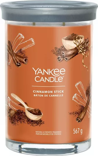 Αρωματικό Κερί Yankee Candle Signature Cinnamon Stick σε Βάζο 567gr