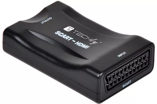 Μετατροπέας Techly Scart / HDMI male σε Scart / HDMI female (361926)