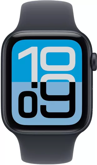 Apple Watch SE 3 GPS 44mm Midnight Aluminium Case & Midnight Sport Band M/L