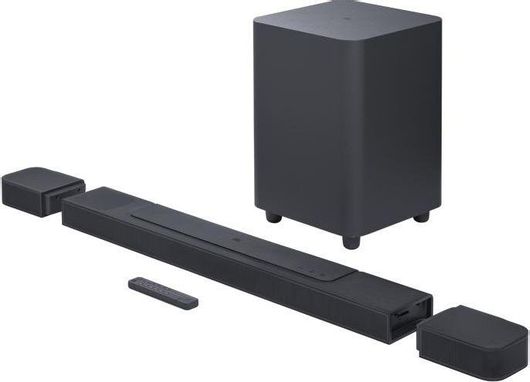 Soundbar JBL Bar 1000 7.1.4 Bluetooth HDMI & Wi-Fi 440W με Ασύρματο Subwoofer & Τηλεχειριστήριο Μαύρο