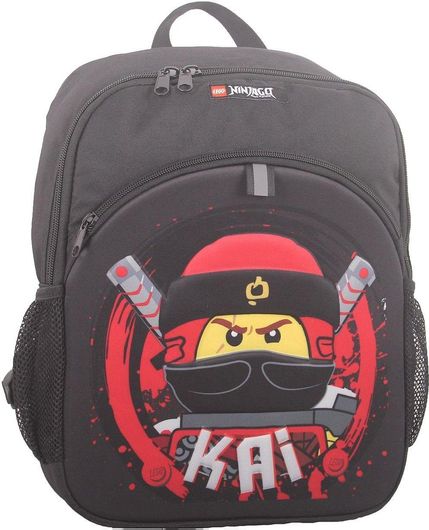 Σχολική Τσάντα Πλάτης Νηπιαγωγείου Lego Ninjago Kai Μαύρο
