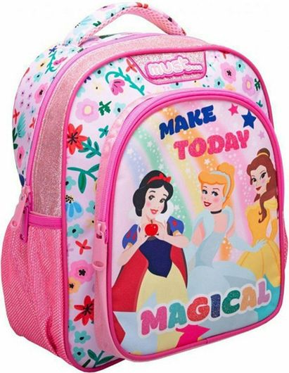 Σχολική Τσάντα Πλάτης Νηπιαγωγείου Must Princess Make Today Magical 27x10x31cm Πολύχρωμo
