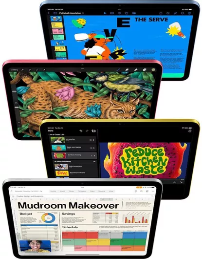 Apple iPad 10thGen 2022 10.9" 5G Wi‑Fi + Cellular 4GB / 64GB Pink